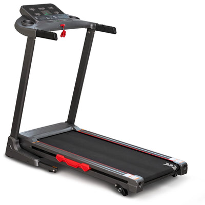 NAIPO Foldable Treadmill with 3-Level Manual Incline