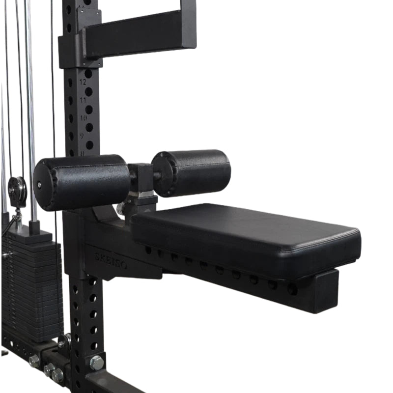 SKS-2 Half Rack Functional Trainer with Dual Weight Stacks