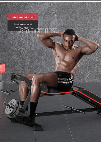Multi-Function Weightlifting Bench – Adjustable Home Gym Fitness Bench