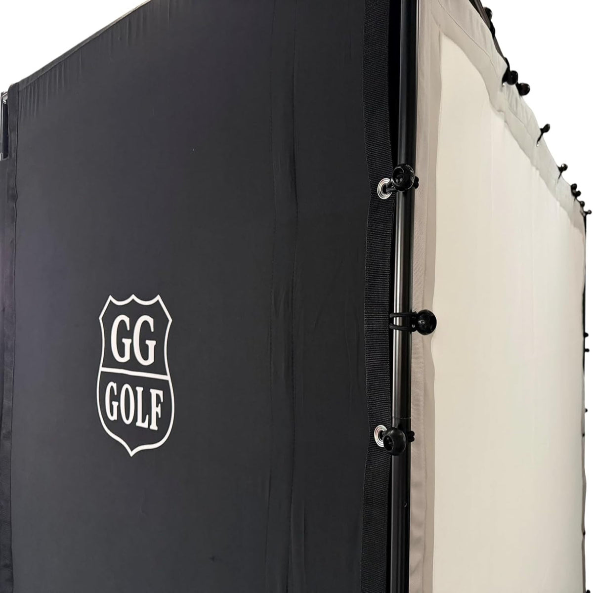 Golf Simulator Enclosure Kit – Choose 8X8 Ft, 10X8 Ft, or 12X8 Ft – Complete Frame + Enclosure + HD Impact Screen (Home Indoor/Outdoor Practice) — product view 7